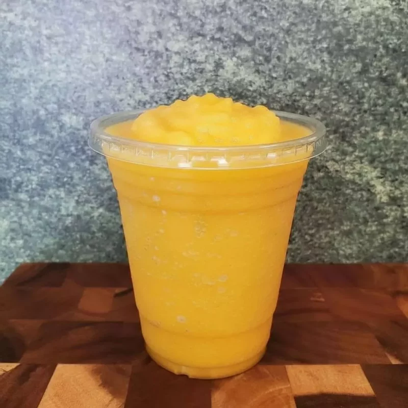 Smoothie Mango 12oz Smoothie Mango 12oz product photo on white background