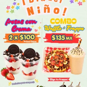 Combo Waffle + Frappe