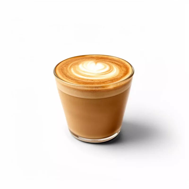 Cappuccino 16oz (grande) product photo on white background