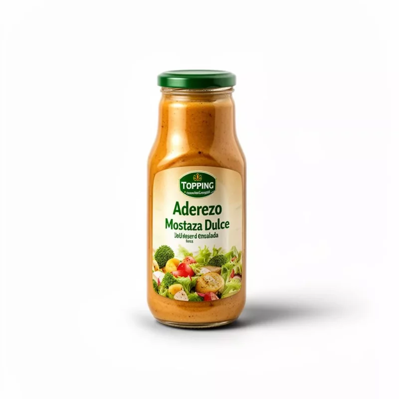 Topping Aderezo Mostaza Dulce (ensalada) Topping Aderezo Mostaza Dulce (ensalada) product photo on white background