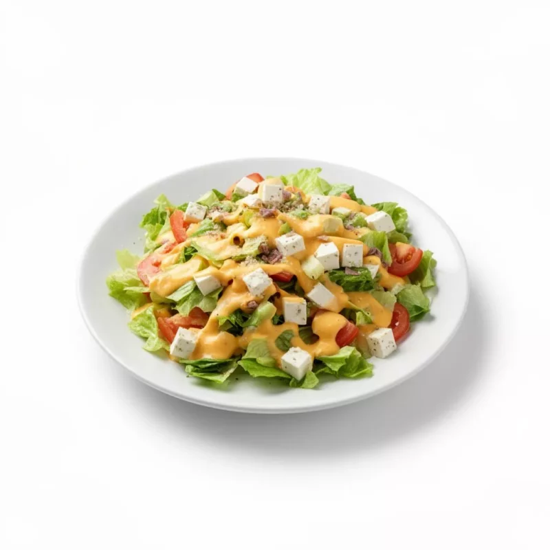 Extra Queso fetta (ensalada) product photo on white background
