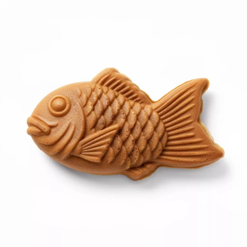 Taiyaki con Nutella y Fresa product photo on white background