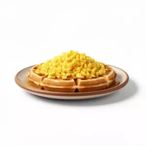Combo Cafe Mediano + Panque de Elote product photo on white background
