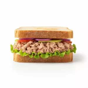 Sandwich de Atun product photo on white background