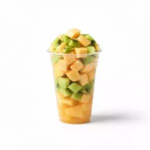 Extra Melón (vaso de fruta) product photo on white background
