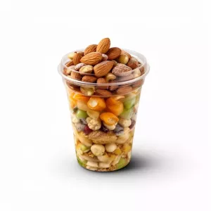 Extra Almendra (vaso de fruta) product photo on white background
