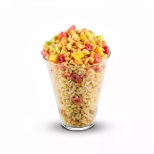 Extra Arroz inflado (vaso de fruta) product photo on white background
