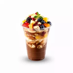 Extra Cajeta (vaso de fruta) product photo on white background