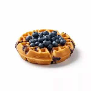 Extra Blueberry (waffle) product photo on white background