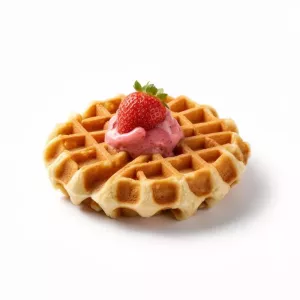 Extra Fresa (waffle) product photo on white background