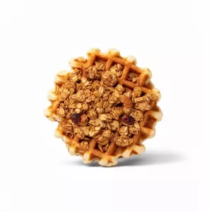 Extra Granola (waffle) product photo on white background