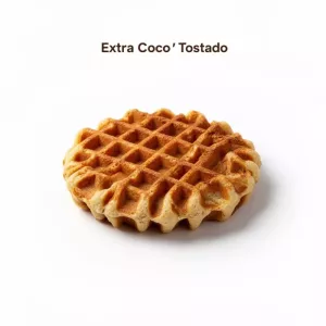 Extra Coco tostado (waffle) product photo on white background