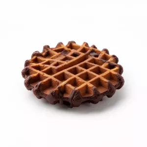 Extra Chocolate (waffle) product photo on white background