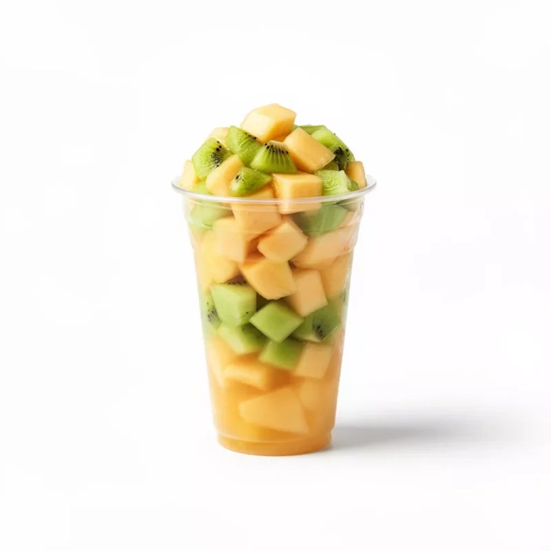 Extra Melón (vaso de fruta) product photo on white background