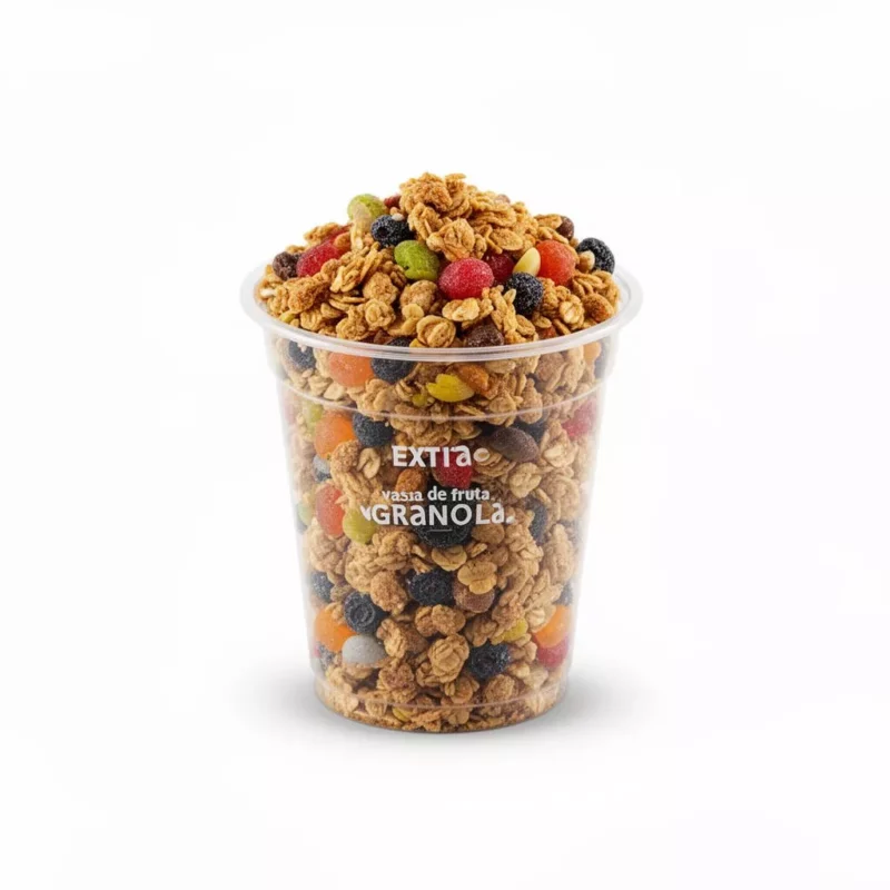 Extra Granola (vaso de fruta) Extra Granola (vaso de fruta) product photo on white background