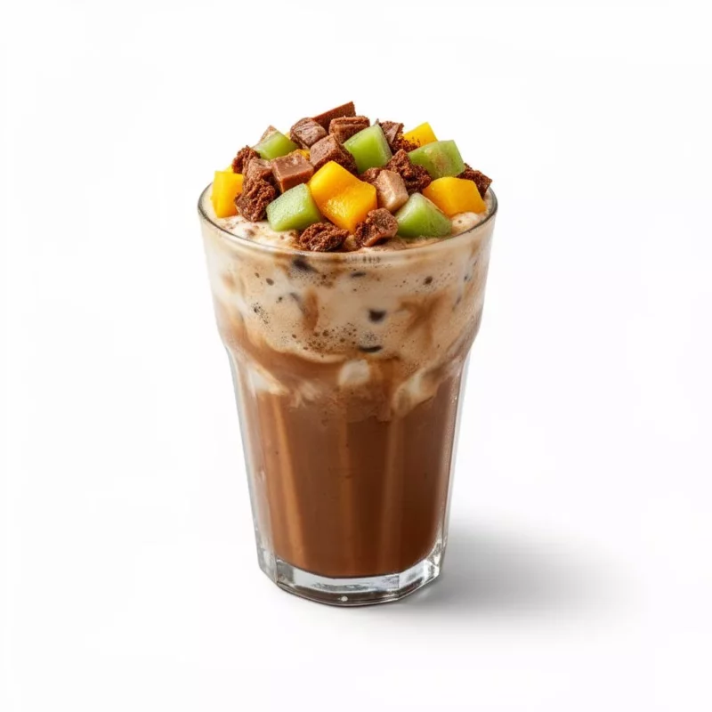 Extra Coco tostado (vaso de fruta) product photo on white background