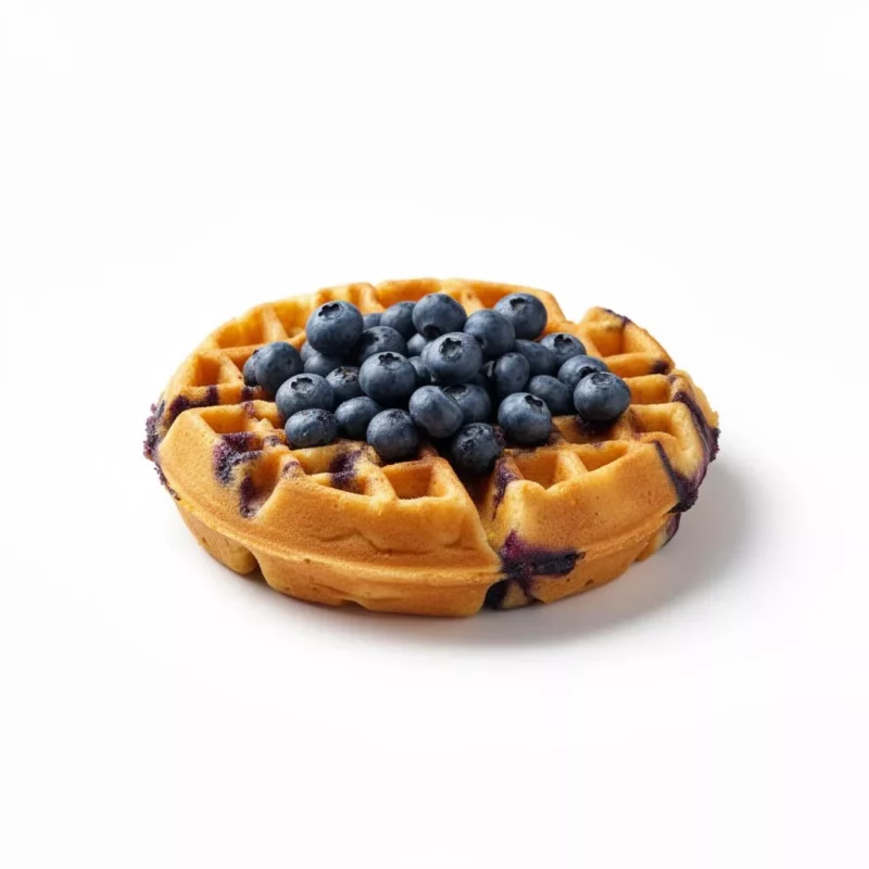 Extra Blueberry (waffle) product photo on white background