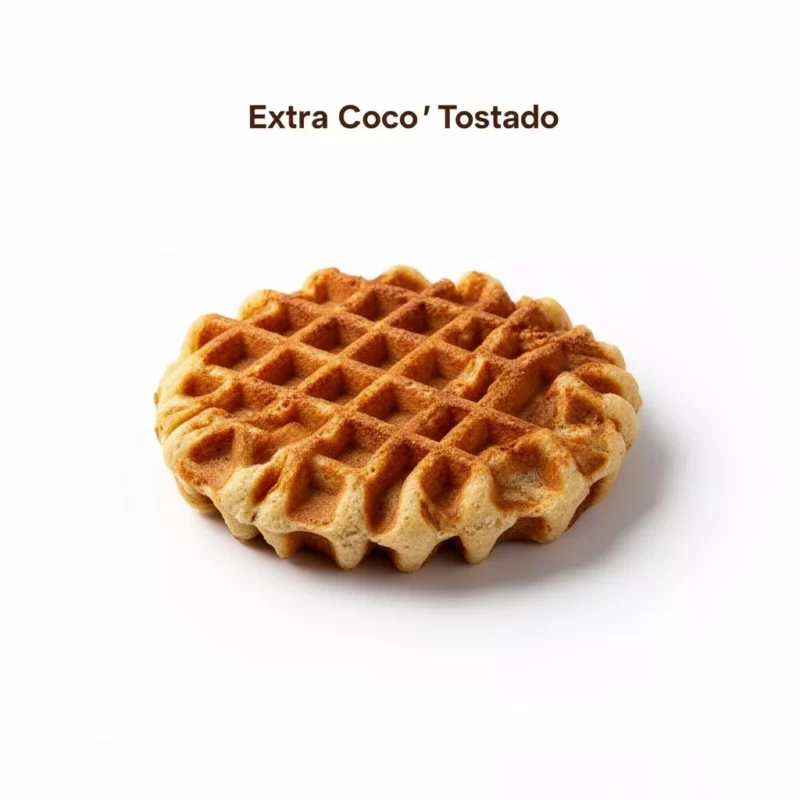 Extra Coco tostado (waffle) product photo on white background