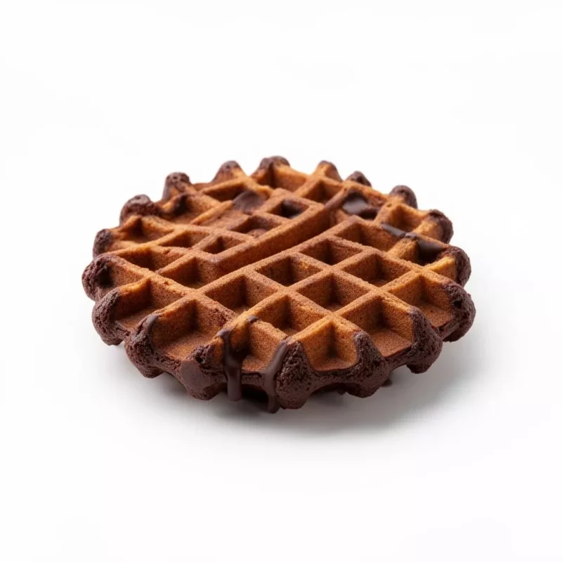 Extra Chocolate (waffle) product photo on white background